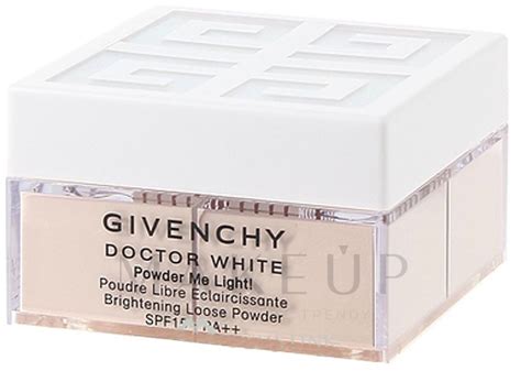 givenchy doctor white loose powder review|GIVENCHY DOCTOR WHITE LIGHT & GLOW PRISMISSIME.